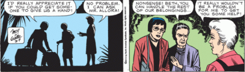 Can someone else please start reading Mary Worth so I don't feel so alone?